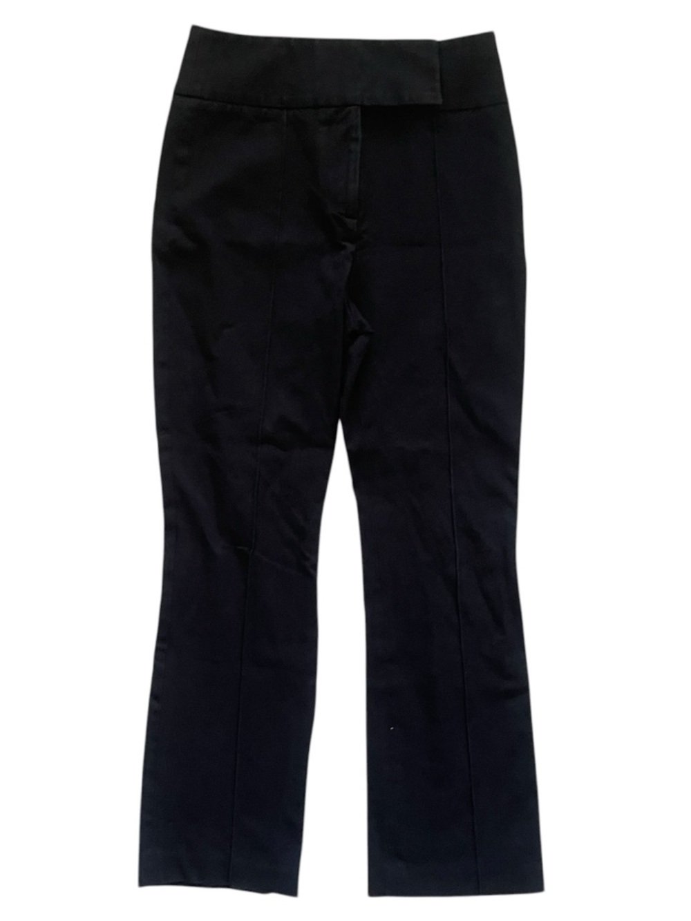 Veronica Beard Black Cropped Trouser Pants Luxury Career Work Office Women's 4‎